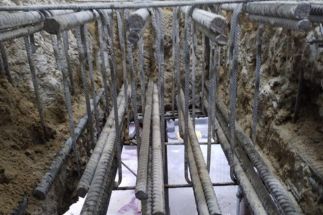 Hydrodemolition sur ouvrage beton