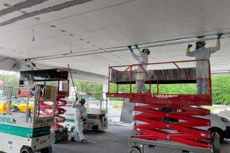 Fibre de carbone pour renforcement de structure