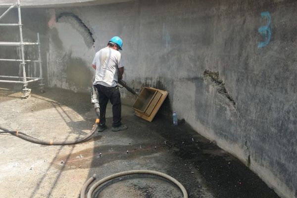 ITS béton projeté par voie humide