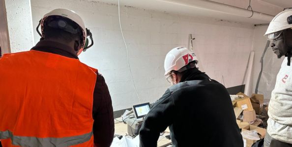 Diagnostic des contraintes pour structure béton