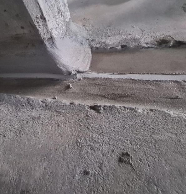 Réparation d'un joint de dilatation
