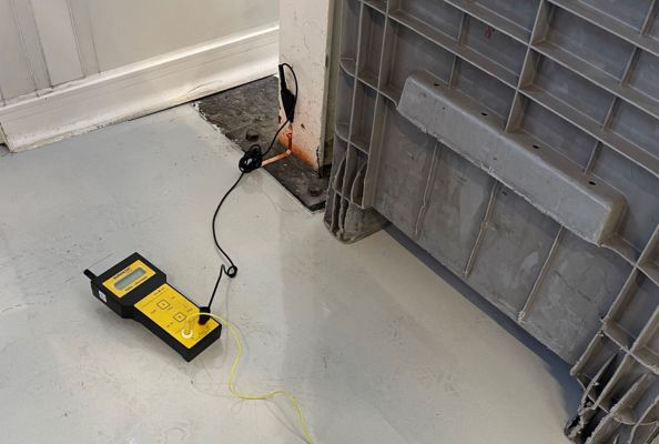 Mesure de la résistivité d’un sol conducteur
