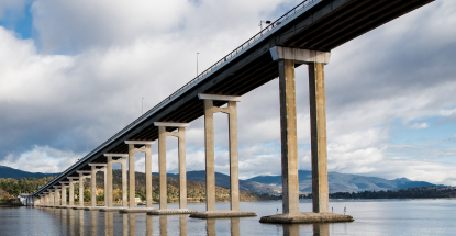 Pont en béton précontraint
